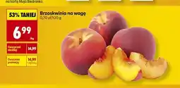Biedronka Brzoskwinia na wagę oferta