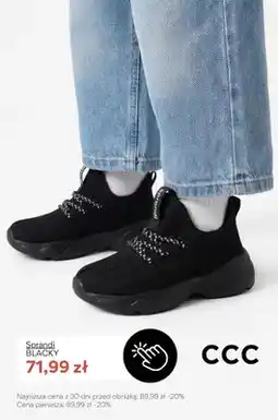 CCC Buty sportowe Sprandi Blacky oferta