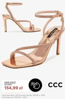 CCC Sandały damskie Nine West oferta