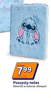 Action Puszysty notes Disney Stitch różowy oferta