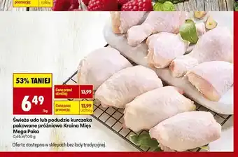 Biedronka Świeże udo kurczaka Kraina Mięs Mega Paka oferta