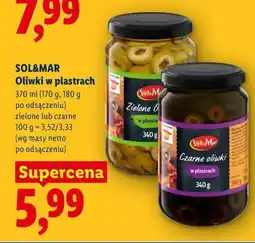 Lidl SOL&MAR Oliwki w plastrach oferta