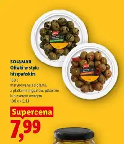 Lidl SOL&MAR Oliwki w stylu hiszpańskim oferta
