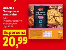 Lidl SOL&MAR Ciasto pszenne z nadzieniem oferta