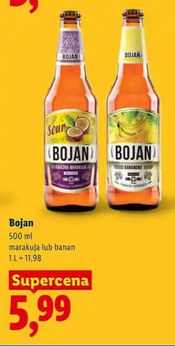Lidl Bojan marakuja lub banan oferta