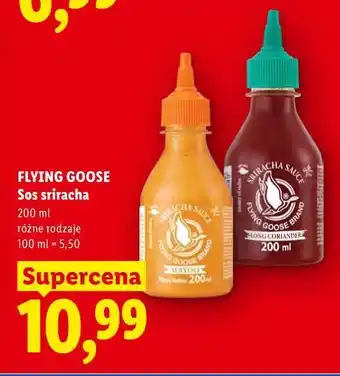 Lidl FLYING GOOSE Sos sriracha oferta