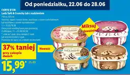 Lidl CARTE D'OR Lody Soft & Crunchy lub z nadzieniem oferta