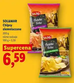 Lidl SOL&MAR Chipsy ziemniaczane oferta