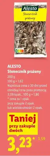 Lidl ALESTO Słonecznik prażony oferta