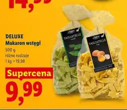 Lidl DELUXE Makaron wstęgi oferta