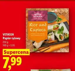 Lidl VITASIA Papier ryżowy oferta