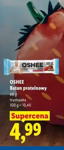 Lidl OSHEE Baton proteinowy oferta