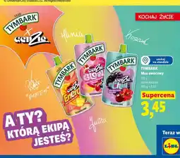 Lidl Tymbark Mus owocowy oferta