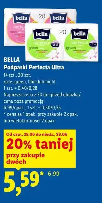 Lidl Bella Podpaski Perfecta Ultra oferta