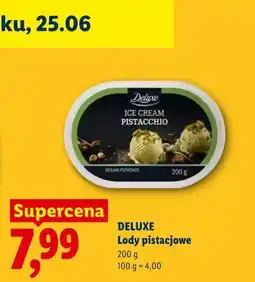 Lidl DELUXE Lody pistacjowe oferta
