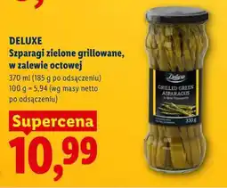 Lidl DELUXE Szparagi zielone grillowane, w zalewie octowej oferta