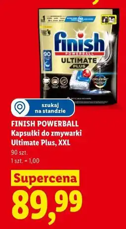 Lidl Finish Powerball Kapsułki do zmywarki Ultimate Plus, XXL oferta