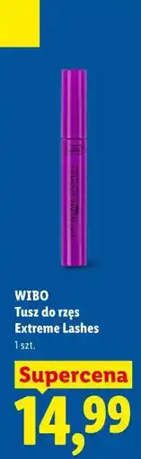 Lidl WIBO Tusz do rzęs Extreme Lashes oferta