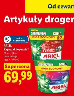 Lidl Ariel Kapsułki do prania oferta
