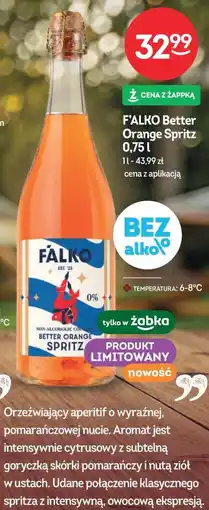 Żabka F'ALKO Better Orange Spritz oferta