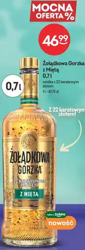 Żabka Żołądkowa Gorzka z Miętą z 22 karatowym złotem oferta
