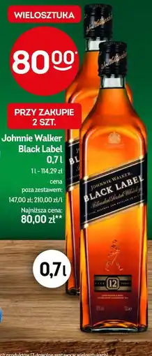 Żabka Johnnie Walker Black Label oferta