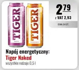 Eurocash Napój energetyczny: Tiger Naked oferta