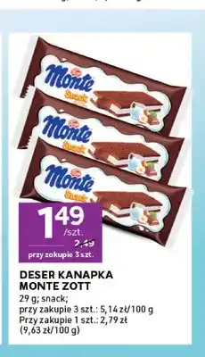 Stokrotka Deser kanapka Monte Zott oferta