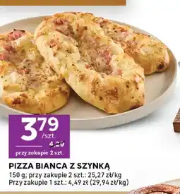Stokrotka Pizza Bianca z szynką oferta