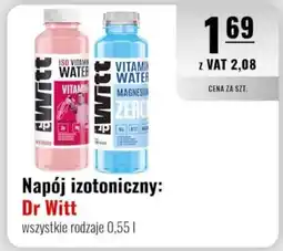 Eurocash Napój izotoniczny: Dr Witt wszystkie rodzaje 0,55 | oferta