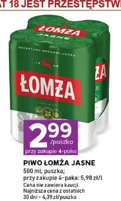 Stokrotka Piwo Łomża Jasne 4-pak oferta