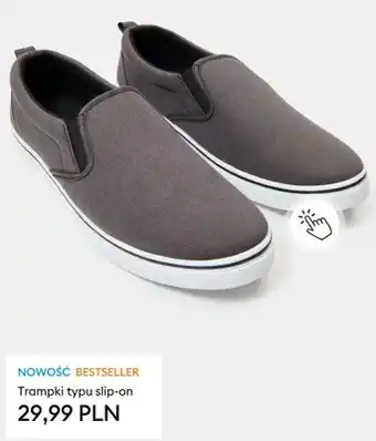 Sinsay Trampki typu slip-on oferta