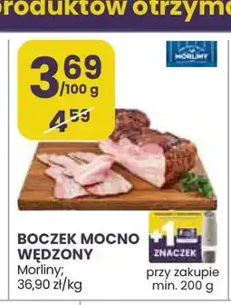 Stokrotka Boczek mocno wędzony Morliny oferta