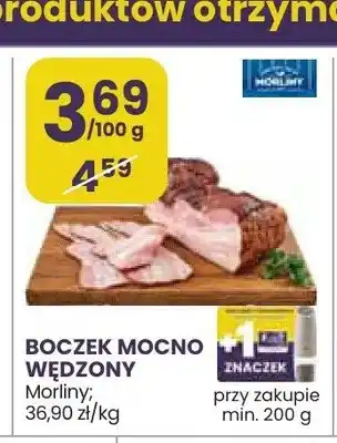 Stokrotka Boczek mocno wędzony Morliny oferta