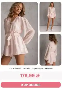Renee Kombinezon damski z Tencelu z kopertowym dekoltem Renee oferta