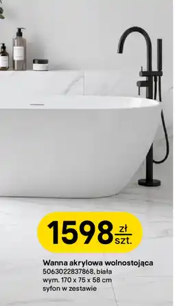 Castorama Wanna akrylowa oferta