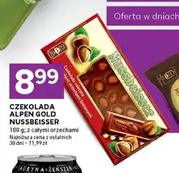Stokrotka Czekolada mleczna Alpen Gold Nussbeisser oferta