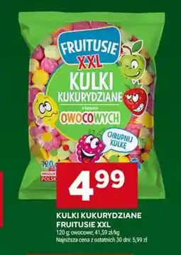 Stokrotka Kulki kukurydziane Fruitusie XXL owocowe oferta