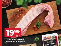 Stokrotka Żeberka wieprzowe paski ekstra mięsne oferta
