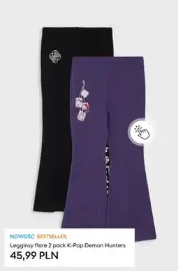 Sinsay Legginsy flare 2-pak K-Pop Demon Hunters oferta