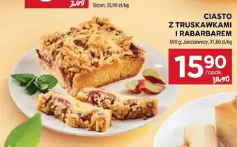 Stokrotka Ciasto z truskawkami i rabarbarem Janczewscy oferta