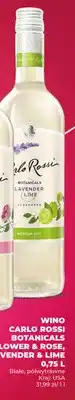 Duży Ben Wino białe Carlo Rossi Botanicals Lavender & Lime oferta