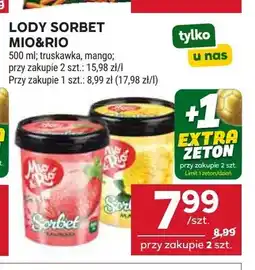 Stokrotka Lody sorbet mango Mio&Rio oferta