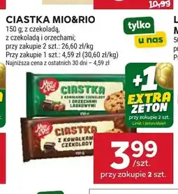 Stokrotka Ciastka z czekoladą i orzechami Mio&Rio oferta