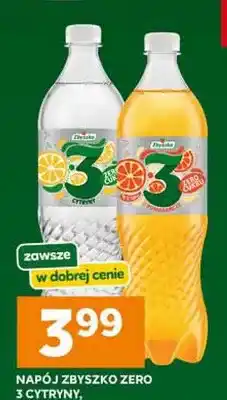 Stokrotka Napój Zbyszko Zero 3 Cytryny oferta