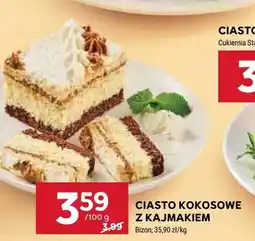 Stokrotka Ciasto kokosowe z kajmakiem Bizon oferta