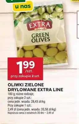 Stokrotka Oliwki zielone drylowane Extra Line oferta