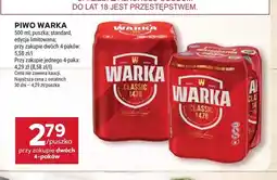 Stokrotka Piwo Warka Classic 4-pak oferta