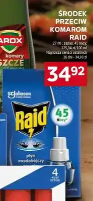 Stokrotka Środek przeciw komarom Raid płyn oferta