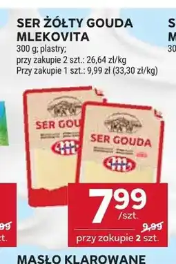 Stokrotka Ser żółty Gouda Mlekovita plastry oferta